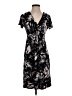 Christine Print Black Cocktail Dress Size S - photo 1