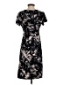 Christine Print Black Cocktail Dress Size S - photo 2