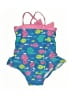 Wave Zone Print Blue One Piece Swimsuit Size 6-9 mo - photo 1