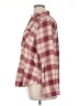 Maurices Plaid Burgundy Long Sleeve Blouse Size XL - photo 5