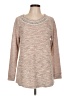 Cato Tweed Tan Pullover Sweater Size L - photo 1