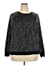 Secret Treasures Animal Print Gray Pullover Sweater Size 2X - photo 1