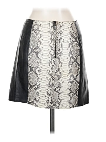 Maje Faux Leather Skirt (view 2)