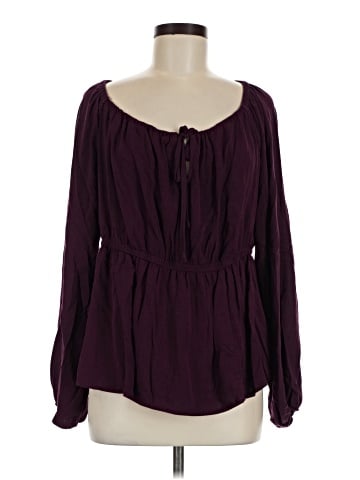 Torrid Long Sleeve Blouse (view 1)