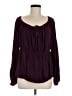 Torrid Burgundy Long Sleeve Blouse Size Med Plus (00) - photo 1