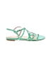Stuart Weitzman Green Sandals Size 5 1/2 - photo 1