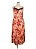 Torrid Floral Tan Cocktail Dress Size 1X Plus (1) - photo 1