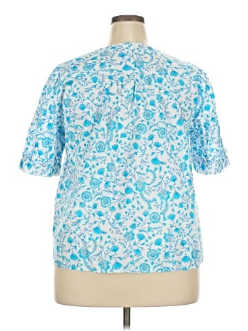 Draper James Short Sleeve Blouse (view 2)
