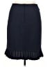 Perceptions 100% Polyester Solid Blue Formal Skirt Size 14 (petite) - photo 2