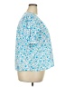 Draper James Floral Blue Short Sleeve Blouse Size XXL - photo 4