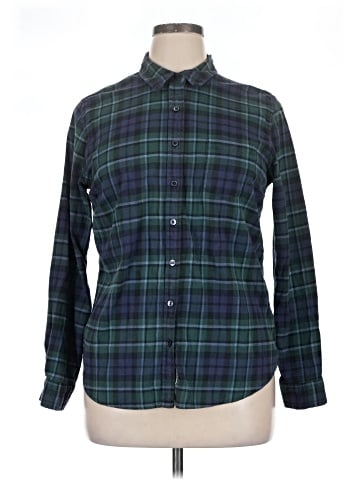 Weatherproof Long Sleeve Button-Down Shirt (view 1)