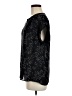A.L.C. 100% Silk Stars Black T-Shirt Size M - photo 5