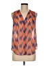 Pixley 100% Polyester Orange Sleeveless Blouse Size M - photo 1