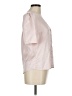 Express 100% Polyester Pink Short Sleeve Blouse Size M - photo 4