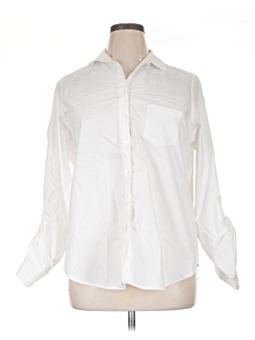 Foxcroft Long Sleeve Button-Down Shirt (view 1)