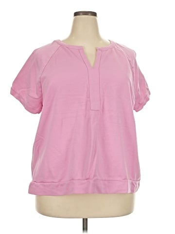 J.Jill Short Sleeve Henley (view 1)