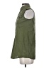 J.Crew 100% Cotton Green Sleeveless Button-Down Shirt Size XXS - photo 5