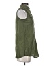 J.Crew 100% Cotton Green Sleeveless Button-Down Shirt Size XXS - photo 4