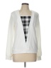 Shein 100% Polyester White Cardigan Size L - photo 1