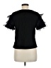 Lea & Viola 100% Cotton Black Short Sleeve Top Size M - photo 2