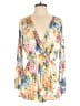 Honey Punch Floral Ivory Romper Size S - photo 1