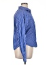 Gap 100% Cotton Stripes Blue Long Sleeve Button-Down Shirt Size XL (tall) - photo 4