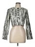 WD.NY Print Ivory Jacket Size 10 - photo 1