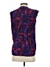 J.Crew 100% Silk Purple Sleeveless Silk Top Size 0 - photo 2