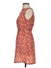 Assorted Brands Print Orange Cocktail Dress Size S - photo 5