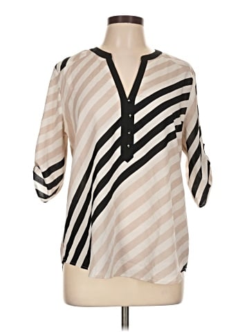 New York & Company 3/4 Sleeve Blouse (view 1)