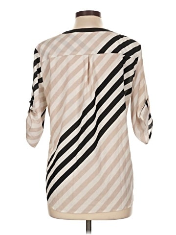 New York & Company 3/4 Sleeve Blouse (view 2)