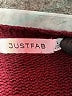 Just Fab Solid Burgundy Pullover Sweater Size L - photo 7