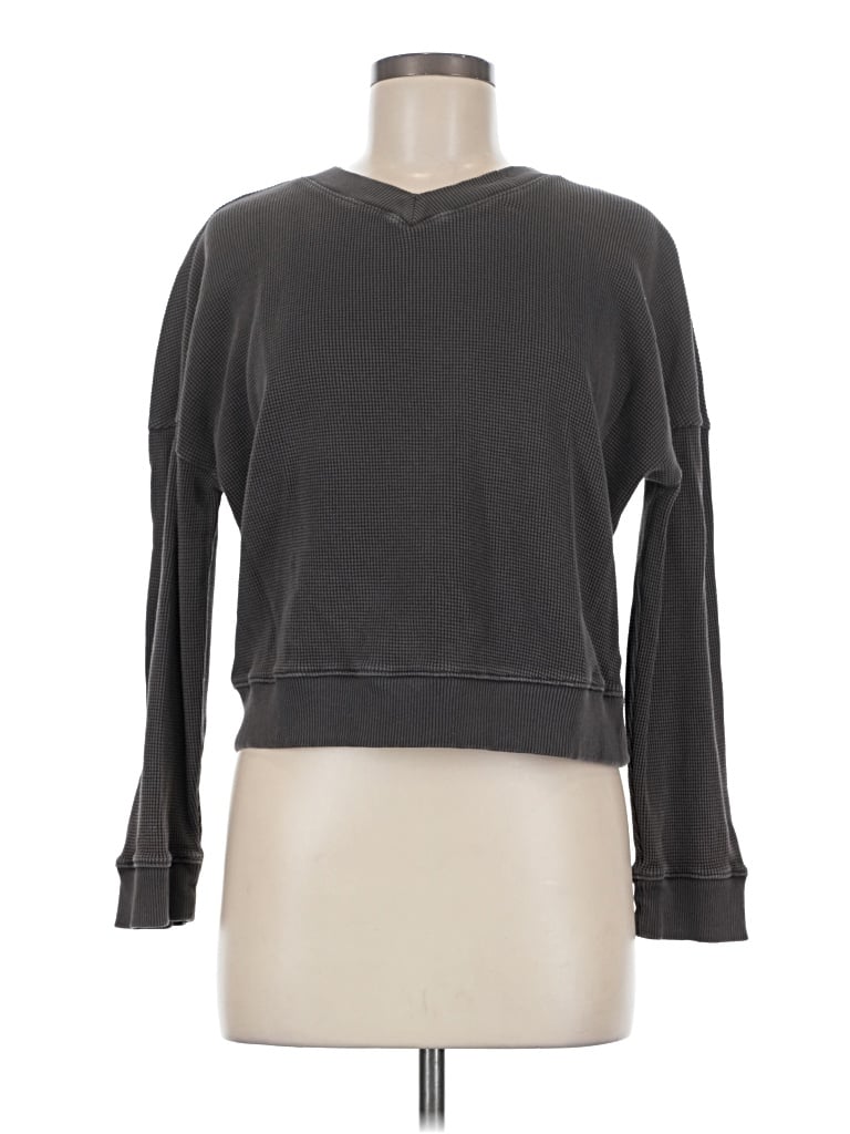 Pre-owned Madewell Sweatshirt In Gray