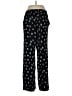 Talbots Print Black Casual Pants Size L - photo 2