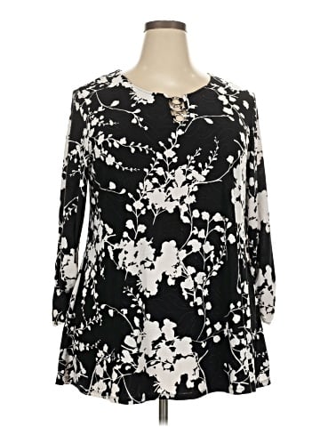 Avenue 3/4 Sleeve Blouse (view 1)