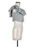 A New Day Silver Short Sleeve Top Size M - photo 4