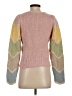 LoveShackFancy Color Block Pink Pullover Sweater Size XS - photo 2