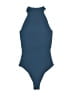 Happily Grey 100% Polyester Blue Bodysuit Size S - photo 2