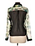 Love Tree 100% Polyester Print Green Long Sleeve Blouse Size L - photo 2