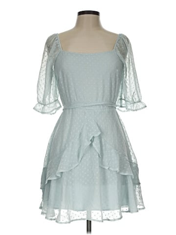 Blue Rain Cocktail Dress (view 1)