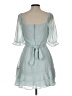Blue Rain 100% Polyester Teal Cocktail Dress Size L - photo 2