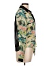 Love Tree 100% Polyester Print Green Long Sleeve Blouse Size L - photo 4