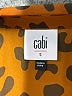 CAbi 100% Polyester Animal Print Brown Short Sleeve Blouse Size S - photo 7
