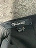 Madewell 100% Polyester Solid Black Casual Skirt Size 8 - photo 4