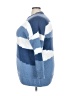 Unbranded 100% Polyester Color Block Blue Pullover Sweater Size 3X - photo 5