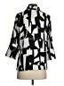 Variations Print Black 3/4 Sleeve Blouse Size S - photo 2