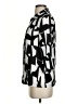 Variations Print Black 3/4 Sleeve Blouse Size S - photo 5