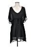 Merona 100% Polyester Black Short Sleeve Blouse Size S - photo 1