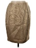 Kay Unger Metallic Brown Formal Skirt Size 4 - photo 1