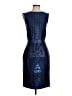 Mary Katrantzou Graphic Blue Cocktail Dress Size 8 - photo 1